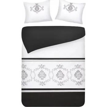 Povlečení Povlečení vyšívané 160x200 oboustranné DECO bílé