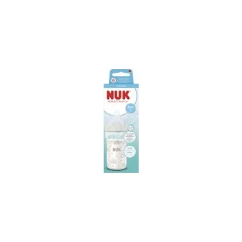 Kojenecká láhev NEWELL BRANDS GERMANY GMBH NUK Perfect Match láhev skleněná 230ml 3+m