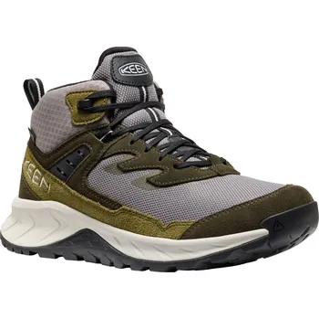 Pánská treková obuv Keen HIGHTRAIL MID WP MEN steel grey/forest night boty