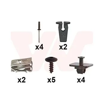 Nárazník Montážní sada, nárazník VAN WEZEL 5751793