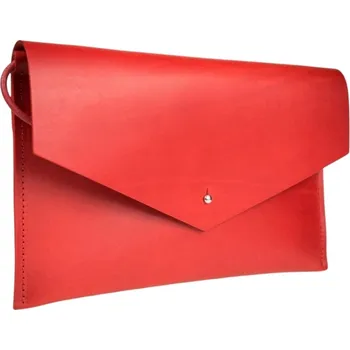 Kabelka Kožedělník Emily psaníčko - červené Dámské kožené psaníčko