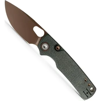 Bojový nůž VOSTEED nůž zavírací PORCUPINE hladké ostří ZELENÝ