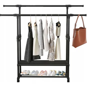 Věšák Stojací věšák Bedee černý