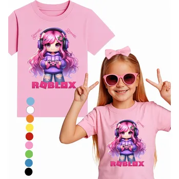 Chlapecké tričko Dětské Tričko Roblox Gamer T-Shirt A3 3XS 92cm + TETOVÁNÍ