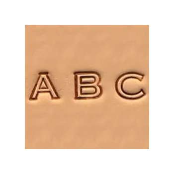 Tandy Leather Sada Písmen Block 0,6 cm