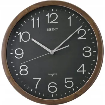 Hodiny Nástěnné hodiny Seiko černé 36 cm