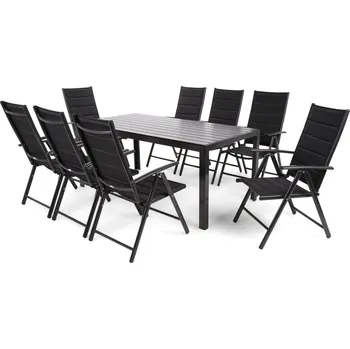 Zahradní sestava BestBerg BBGF-62B 8 + 1 černý