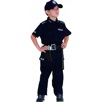 Karnevalový kostým KOSTÝM POLICISTY Polský POLICISTA Karnevalový KOSTÝM NA PLES Velikost 104 cm