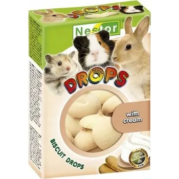 Krmivo pro hlodavce Nestor pamlsky drops 0,35 kg pro křeček a králíky