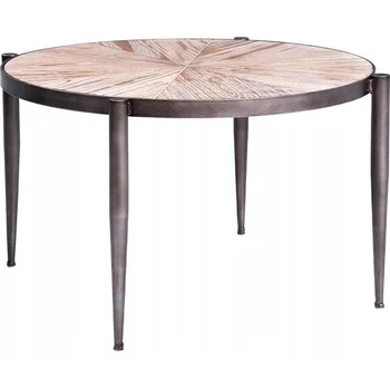 Konferenční stolek Stolek Euro-Home kulatý 61 x 61 x 38 Cm koňak