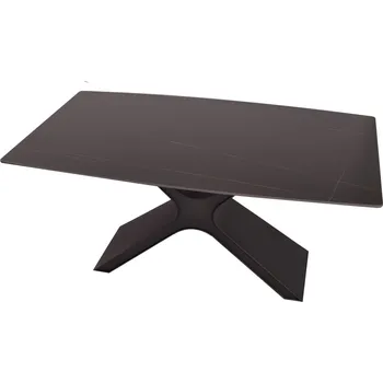 Jídelní stůl Obdélníkový rozkládací stůl Euro-Home 90 x 230 x 75 cm černý