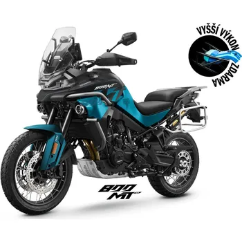 malá motorka Motorka CFMOTO 800MT Explore ES Barva: Bílá +sportovní systém sání ZDARMA