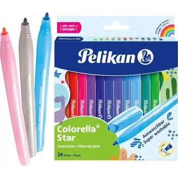 COLORELLA POUZDRO 24 KS FIXY - BLACK PELIKAN