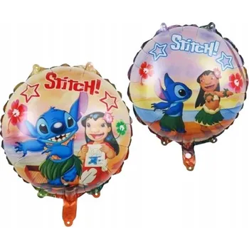Balónek Fóliový balónek Stitch 45 cm Lilo a Stitch Disney Pohádka Narozeniny Děti