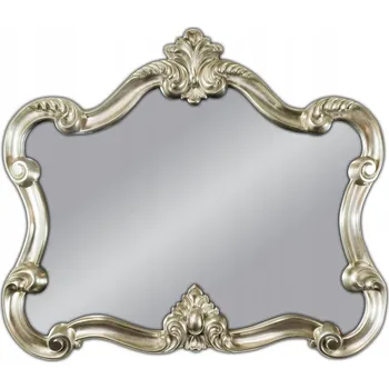 Zrcadlo Zrcadlo ve stříbrném rámu 92x109 cm PU-1-039