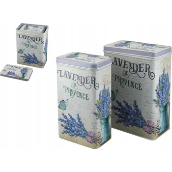 Obraz Sada 2 kovových dóz