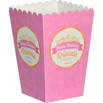 Obraz KRABIČKA NA POPCORN PAPÍROVÁ narozeninová Princezna