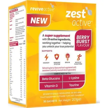Zest Active 30 sáčků (Energie, imunita, mozek, funkce svalů)