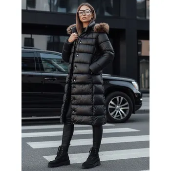 Dámská bunda Dámská prošívaná zimní bunda CROMBILA černá Dstreet Barva: černá, Velikost: S