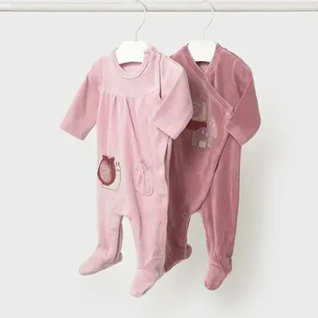 Kojenecké dupačky Mayoral Newborn 2-pack 2706.2H.Newborn.9BYA růžová 34X, vel. 80