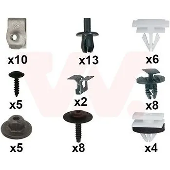 Nárazník Montážní sada, nárazník VAN WEZEL 0949794