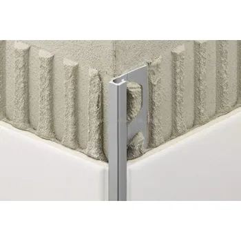 Stavební profil QUADEC-ATGB Ukon. profil Hl. Titan broušený, H=8mm, délka: 2,5m