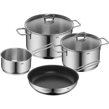 Hrnec Sada nádobí ALICANTE, 4ks - SILIT (Sada hrnců s rendlíkem a pánví ALICANTE, 4 ks - SILIT-WMF Group)