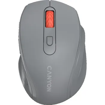 Myš Myš Canyon OnClick 20 bezdrátová / 6 / 1600DPI - šedá