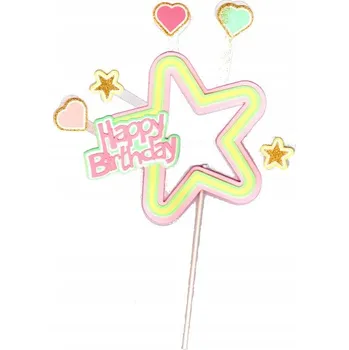 Obraz Topper na dort dort dekorace hvězda