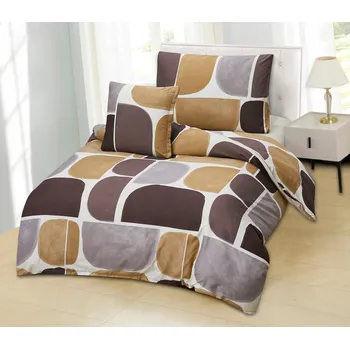 Povlečení Sada povlečení JAHU přikrývka 140 Cm x 200 polštář 70 x 90 cm 3 díly