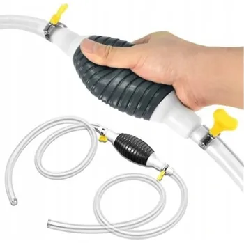 Ruční pumpa PALIVOVÁ PUMPA RUČNÍ S BALÓNKEM NA VODU + HADICE 200CM