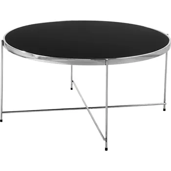 Konferenční stolek Stolek Euro-Home C061 kulatý 90 x 90 x 45 cm černý