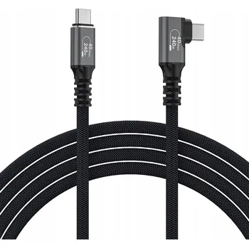 Datový kabel USB-C Kabel Thunderbolt 4 4K/144Hz 40Gb/s 240W 1,5m pro iPad Pro 13 11 M5