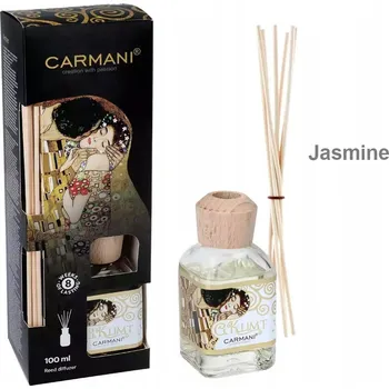 Osvěžovač vzduchu Osvěžovač vzduchu s tyčinkami Carmani jasmínový 100 ml
