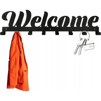 Věšák Šatní ramínko kovový Gamet černý