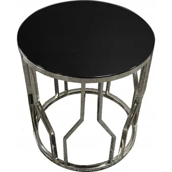 Konferenční stolek Stolek Euro-Home kulatý 50 x 50 x 53 cm černý