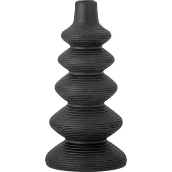 Bloomingville, Svícen na klasickou svíčku Ari 27,5 cm černý - Formadore