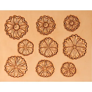 Tandy Leather Šablona Květiny #1