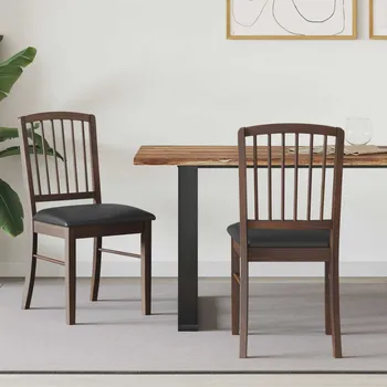 Jídelní židle 2 pcs Světle hnědá 50 x 52,5 x 91 cm