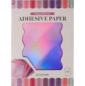 Barevný papír Barevný papír A4 Craft Sensations 10 listů