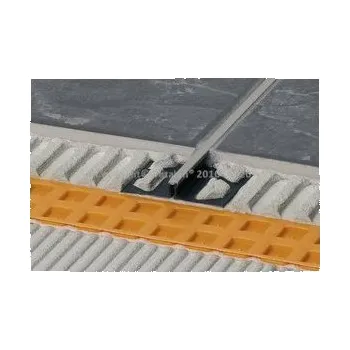 Stavební profil DILEX-BWS dilatace PVC, H=8 mm, šířka: 5 mm - Bílá, délka 2,5 m