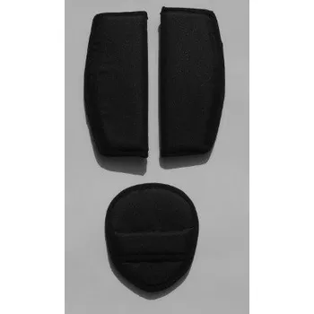 Návlek na bezpečnostní pás Česká výroba Chrániče na pásy autosedačky, kočárku, židličky Černé