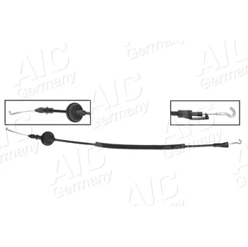 Dveře karosérie Lanko, otevření dveří AIC 75350
