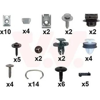 Nárazník Montážní sada, nárazník VAN WEZEL 0979793