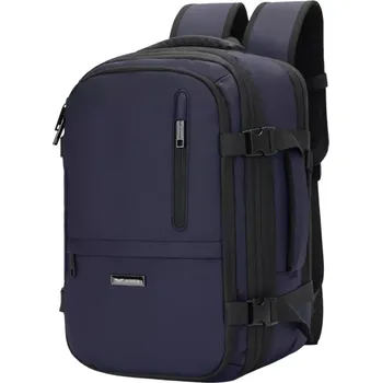 turistický batoh WINGS Vakuový batoh s pumpou pro RYANAIR 40x25x20 BLUE