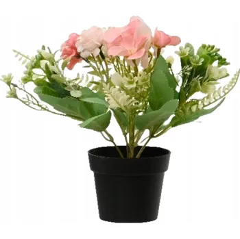 umělá květina Kvetoucí rostlina s květináčem, dekorativní, 24x18 cm
