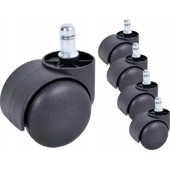 Kolečka ke kancelářské židli IKEA, tichá, pro židle Ikea, 10 mm, 5 ks