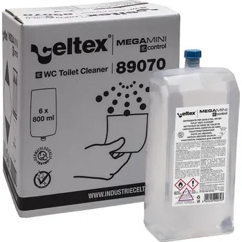 Dávkovač mýdla Celtex čistič WC sedátek pro bezdotykový dávkovač 700ml L-89070N
