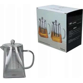 Konvice na čaj Skleněná konvička Hanipol 0,75 l