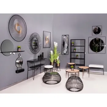 Zrcadlo Zrcadlo Euro-Home nástěnné obdélníkové, kovový rám, 430 x 1200 mm